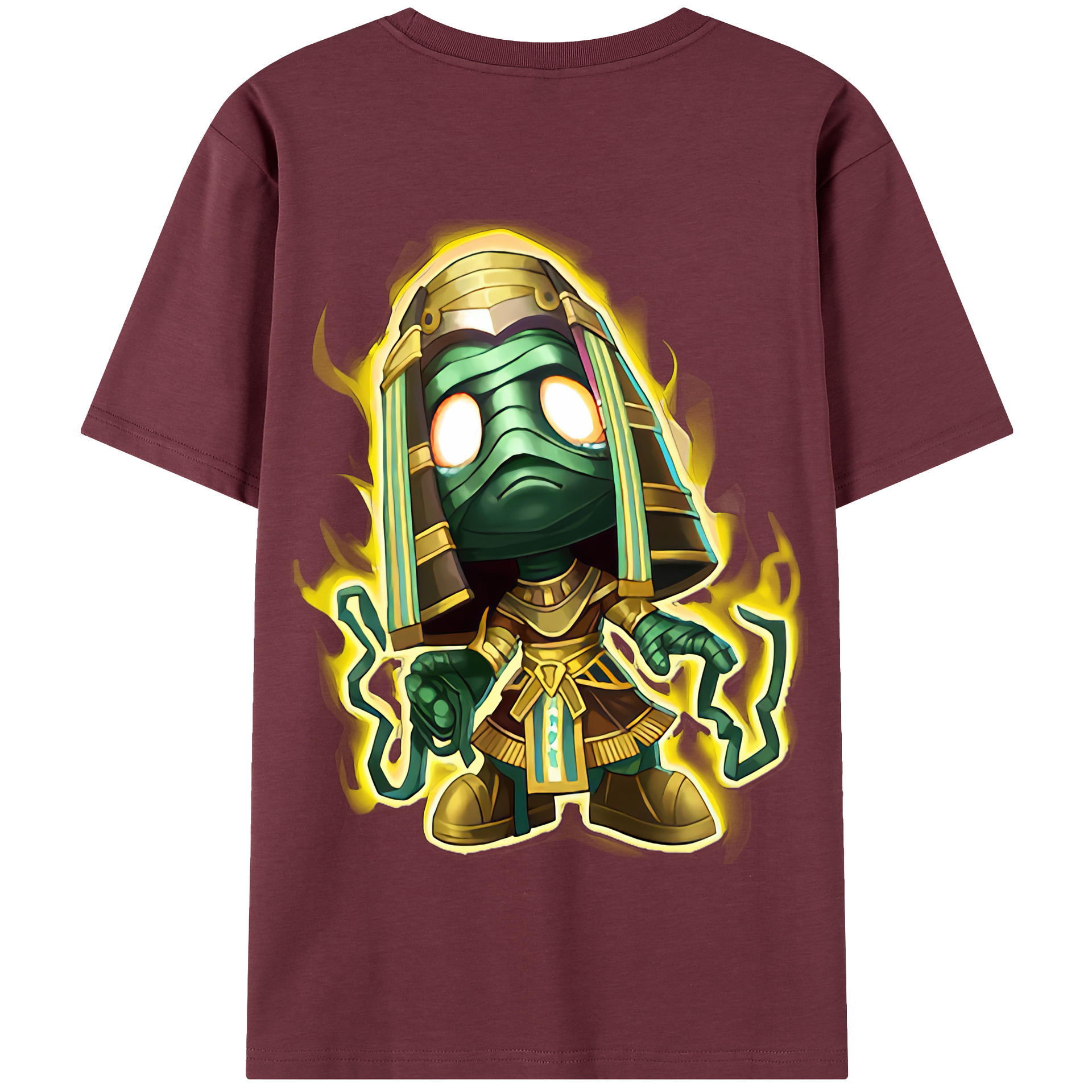 リーグ・オブ・レジェンド League of Legends LOL 綿100％半袖Tシャツ（背面プリント）
